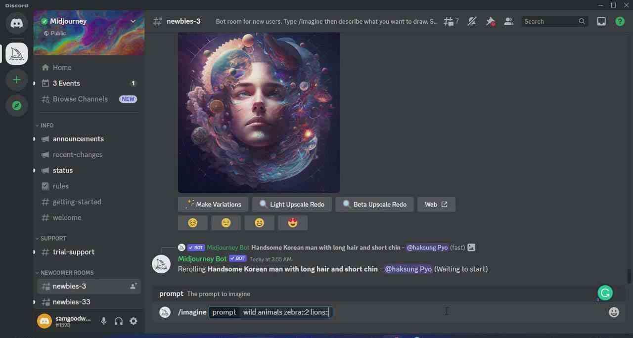 Midjourney AI人工智能艺术图片从入门到高级创作教程-33节课-中英字幕-白一资源汇