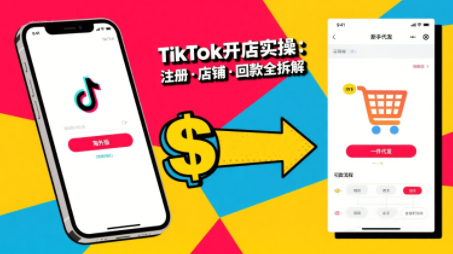 大熊跨境·TikTok从开店到投流的进阶课-白一资源汇